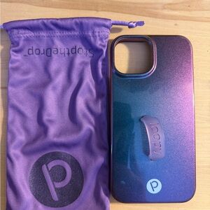 Loopy Case Iridescent Purple and Blue iPhone Case